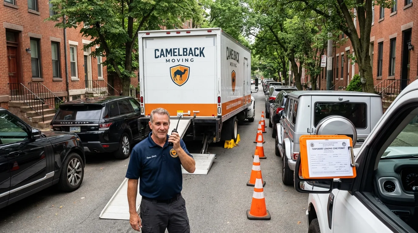 City street loading permit setup in Saint Marys, PA